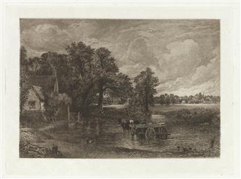DAVID LUCAS (after Constable) Collection of 18 mezzotints